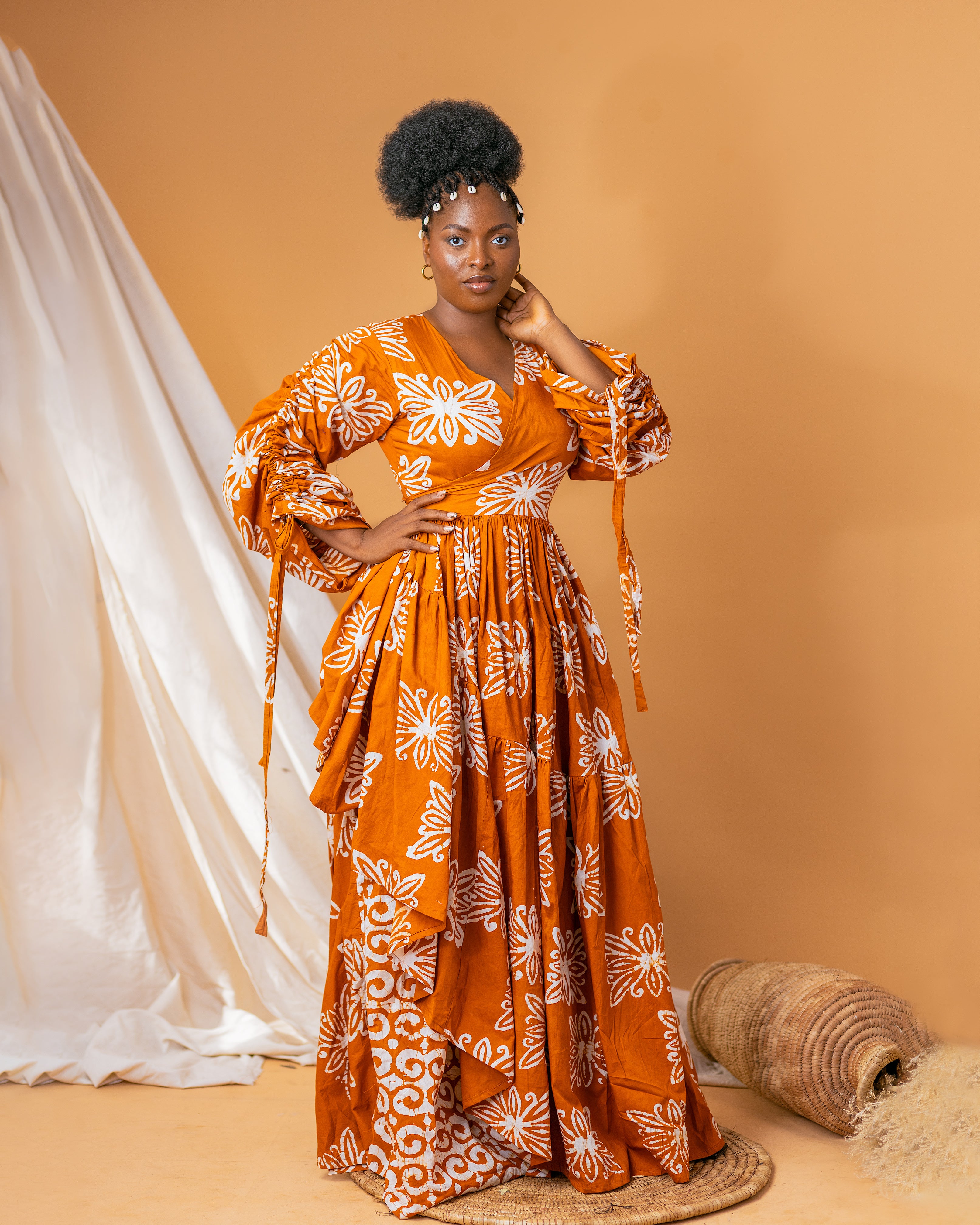 Fadesewa Wrap Dress