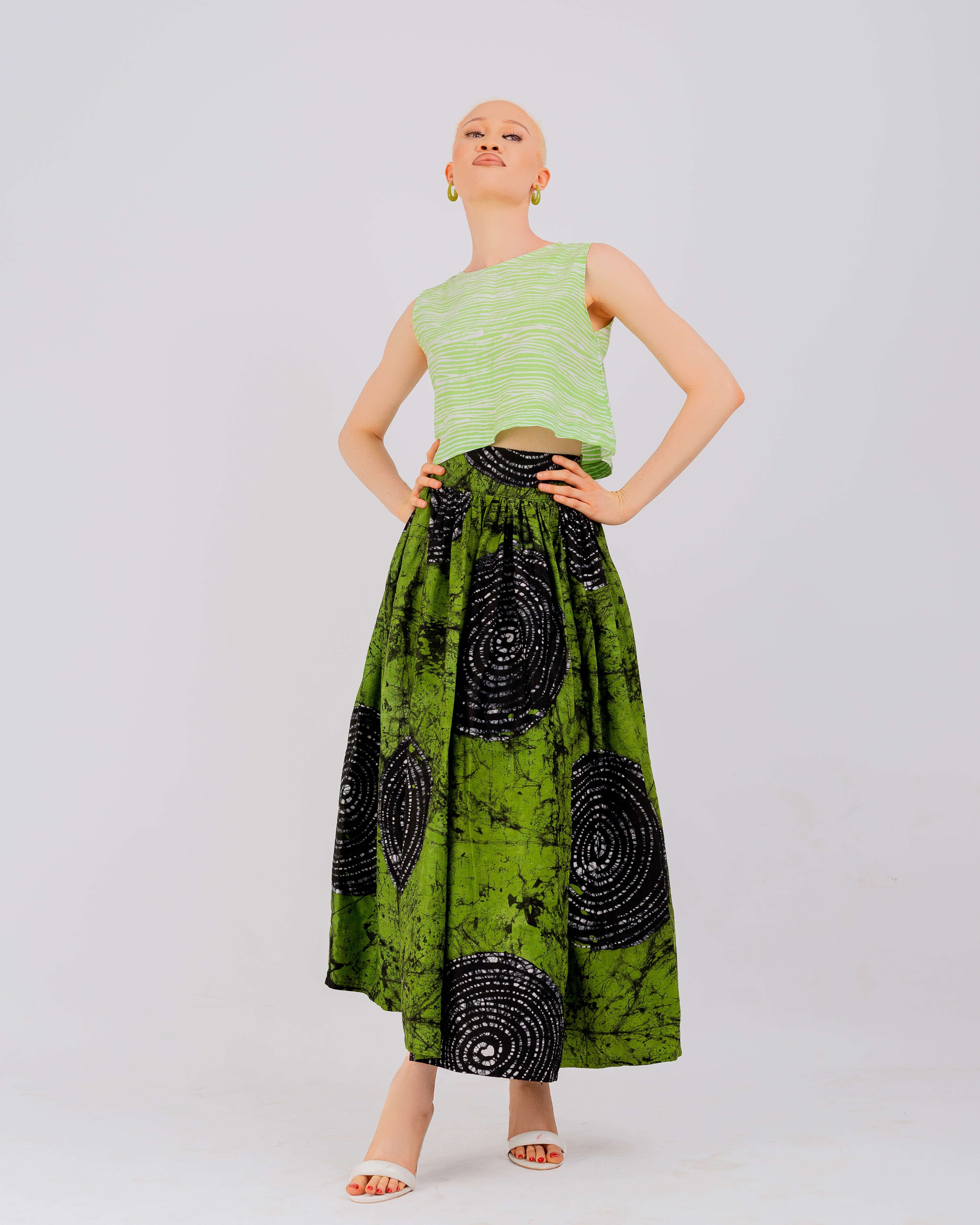 Amoke Skirt in Green