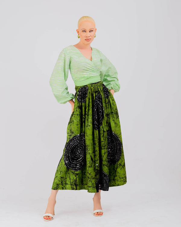 Amoke Skirt in Green